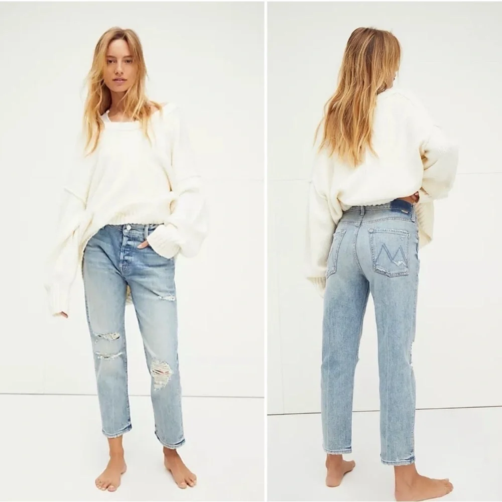 Mother Denim Scrapper Ankle Straight Leg
Jeans in Wicked Wild Calling 26 - Picture 12 of 13